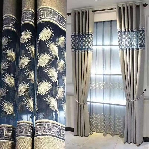curtain & drapes european style cashmere hollow embroidered fabric bedroom living room villa shading custom
curtain & drapes european style cashmere hollow embroidered fabric bedroom living room villa shading custom