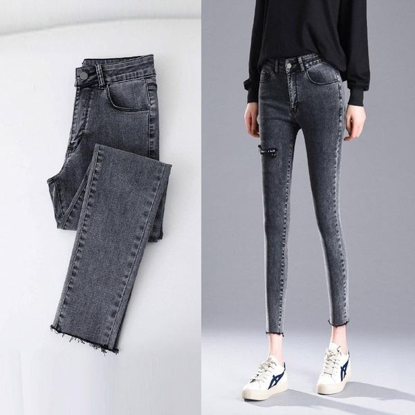 women's jeans denim womens high waist stretch pencil skinny ankle-length pants, Blue
women's jeans denim womens high waist stretch pencil skinny ankle-length pants, Blue