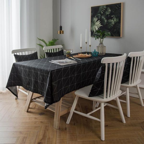 table cloth simply style black plaid printed cotton linen tablecloth cover home decorative kitchen pillowcase
table cloth simply style black plaid printed cotton linen tablecloth cover home decorative kitchen pillowcase