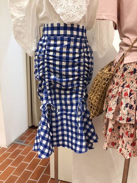 spring new fashion plaid pleated mid-calf trumpet / mermaid skirts womens 210421, Black
spring new fashion plaid pleated mid-calf trumpet / mermaid skirts womens 210421, Black
