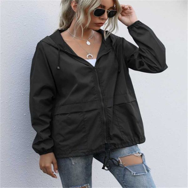 women's jackets fashion raincoat oversize outdoor jacket keep waterproof women motorcycle bike cycling rain trench coat cloak, Black;brown
women's jackets fashion raincoat oversize outdoor jacket keep waterproof women motorcycle bike cycling rain trench coat cloak, Black;brown