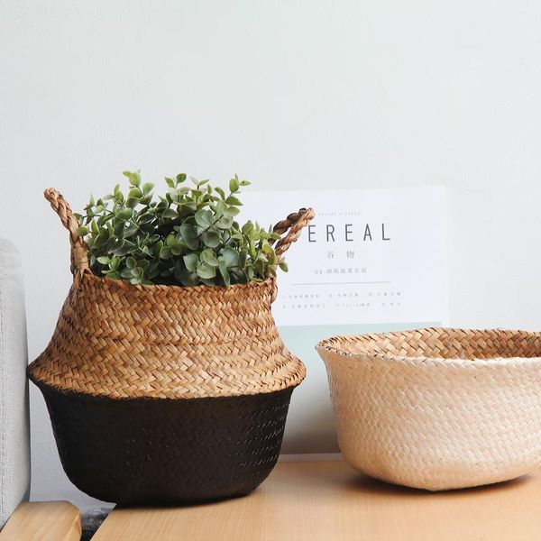 storage baskets 2 pcs wicker set macrame rattan basket eco-friendly panier osier por casa home boho garden drop
storage baskets 2 pcs wicker set macrame rattan basket eco-friendly panier osier por casa home boho garden drop