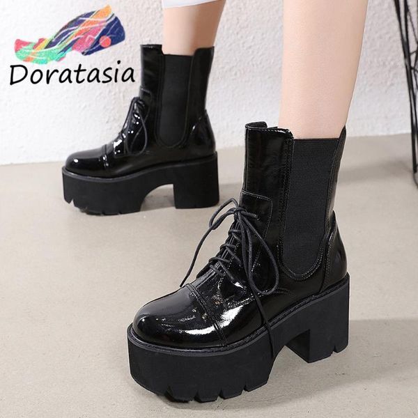 boots doratasia fashion women shoes lace chunky heel causal black brand design platform ankle
boots doratasia fashion women shoes lace chunky heel causal black brand design platform ankle