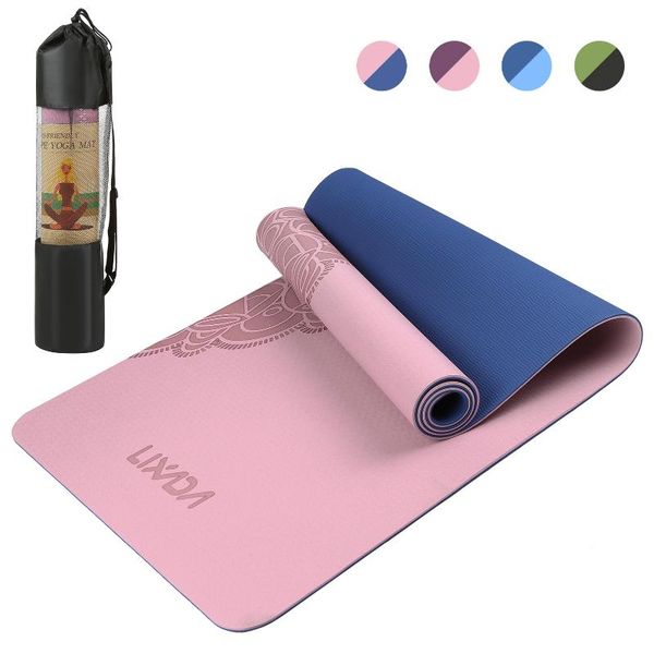 portable yoga mat 72x24in 0.6cm dual-colored thicken sports anti-slip fitness exercise with carrying strap storage bag mats
portable yoga mat 72x24in 0.6cm dual-colored thicken sports anti-slip fitness exercise with carrying strap storage bag mats