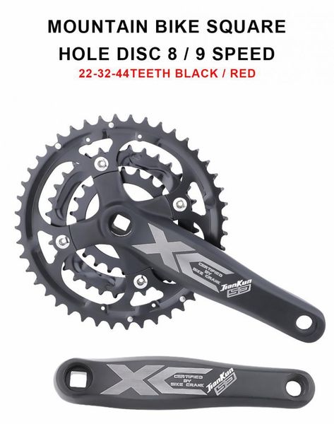 bike heels & chainwheels detachable taper crankset 8/9 speed single disc round oval chainring and crank 22/32/44t arm.
bike heels & chainwheels detachable taper crankset 8/9 speed single disc round oval chainring and crank 22/32/44t arm.