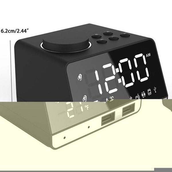 alarm clock speaker mobile phone charging led makeup mirror smart radio mini portable speakers
alarm clock speaker mobile phone charging led makeup mirror smart radio mini portable speakers