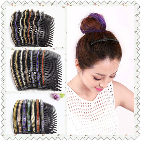 exquisite hair ornaments hair teeth bangs water drill hair comb inserted comb disc hairpin headdress, Golden;silver
exquisite hair ornaments hair teeth bangs water drill hair comb inserted comb disc hairpin headdress, Golden;silver