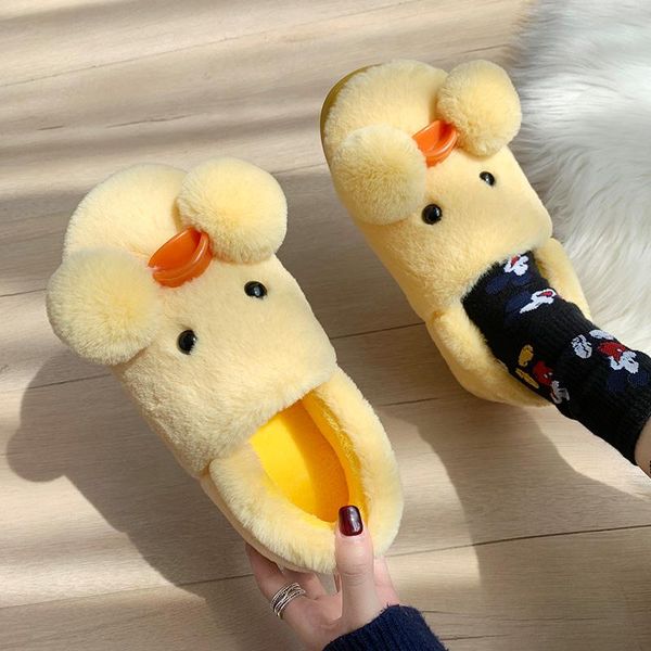 cute yellow duck indoor slippers men warm fur home shoes casual for couples plush animal flat winter, Black
cute yellow duck indoor slippers men warm fur home shoes casual for couples plush animal flat winter, Black
