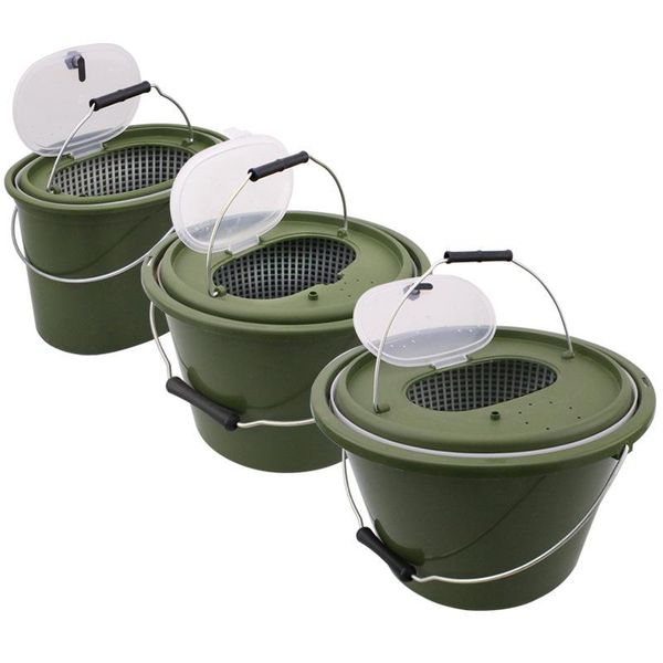 fishing tackle boxes portable bucket double layer live fish breathable mesh accessories
fishing tackle boxes portable bucket double layer live fish breathable mesh accessories