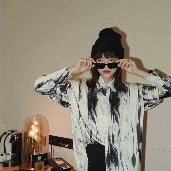 women's two piece pants tie dye oversized shirt women autumn long sleeve and blouses button up collar designer fashion c 9wor, White
women's two piece pants tie dye oversized shirt women autumn long sleeve and blouses button up collar designer fashion c 9wor, White