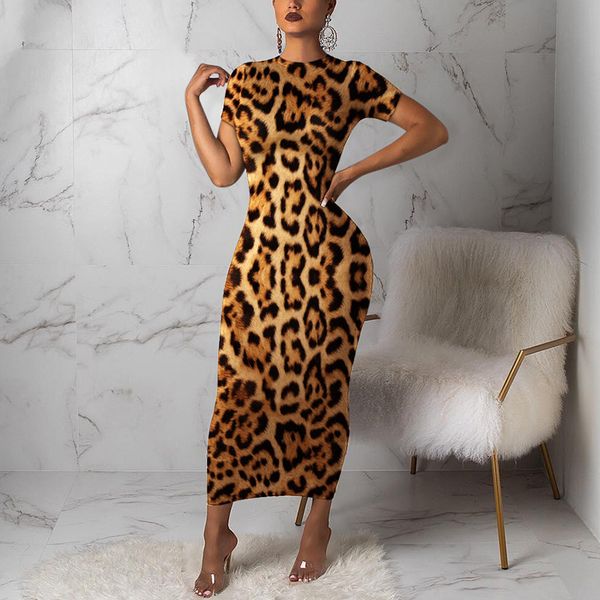 2021women leopard short sleeve maxi dress church party robe tunic vestidos plus size party night spring summer bodycon dresses, Black;gray
2021women leopard short sleeve maxi dress church party robe tunic vestidos plus size party night spring summer bodycon dresses, Black;gray