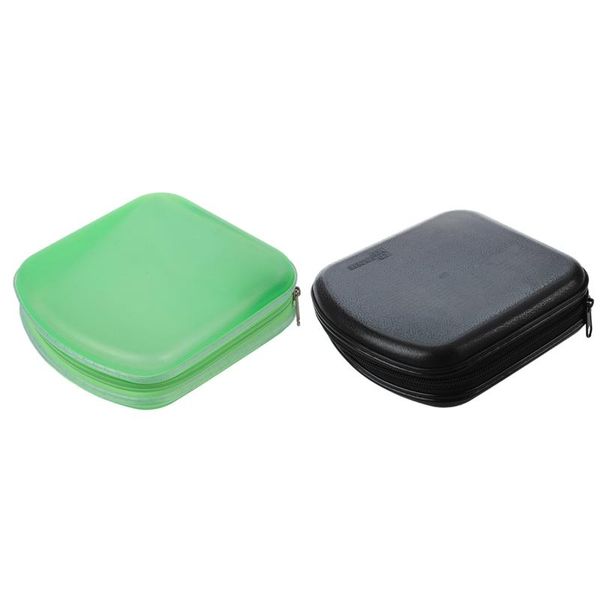 care products 2x 40 disc cd dvd vcd dj storage media holder sleeve case hard box wallet carry bag-(green&black)
care products 2x 40 disc cd dvd vcd dj storage media holder sleeve case hard box wallet carry bag-(green&black)