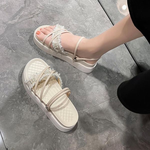 sandals all-match flat sandal shoe anti-skid med two weare 2021 summer women's heels without pearl outside medium fashion girls pu s, Black
sandals all-match flat sandal shoe anti-skid med two weare 2021 summer women's heels without pearl outside medium fashion girls pu s, Black