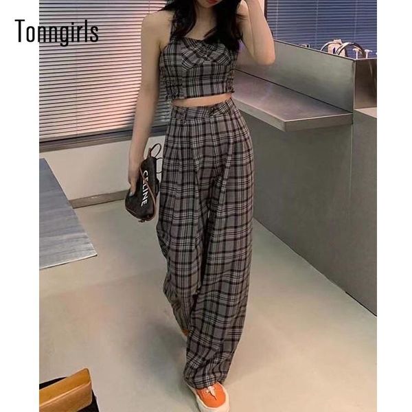 women's two piece pants tonngirls summer woman outfit suits casual plaid set streetwear korean style tracksuits for ladies 2021, White
women's two piece pants tonngirls summer woman outfit suits casual plaid set streetwear korean style tracksuits for ladies 2021, White