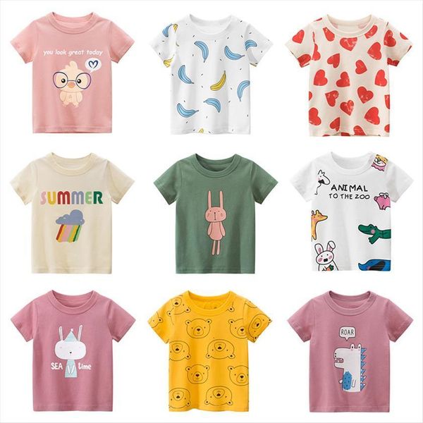 children kids boys girls t shirt clothes baby toddler short sleeve cartoon clothing cotton girl summer, Blue
children kids boys girls t shirt clothes baby toddler short sleeve cartoon clothing cotton girl summer, Blue