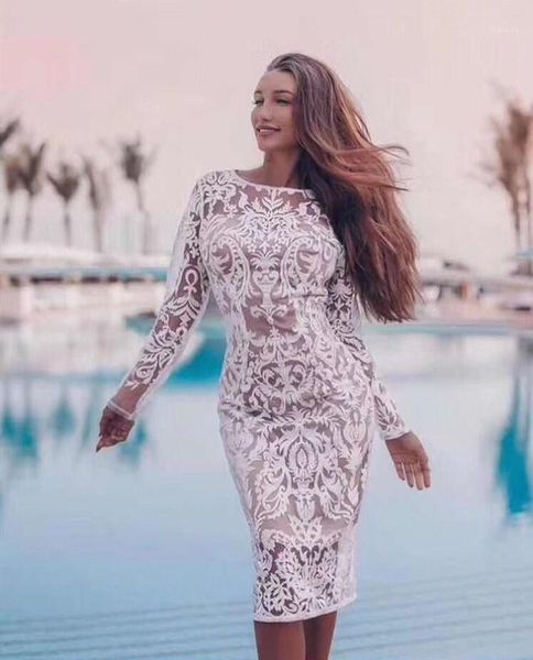 casual dresses arrival women white lace o-neck long sleeve bandage dress 2021 vestidos celebrity evening party bodycon, Black;gray
casual dresses arrival women white lace o-neck long sleeve bandage dress 2021 vestidos celebrity evening party bodycon, Black;gray