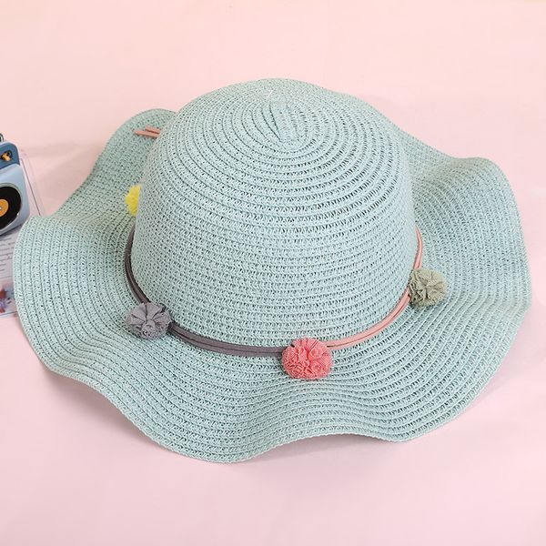 in stock wholesale new creative fur ball series bag straw hat vacation casual children beach hat set, Blue;gray
in stock wholesale new creative fur ball series bag straw hat vacation casual children beach hat set, Blue;gray