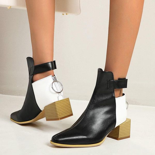 boots clearance-sale round toe ankle for women autumn winter western cowboy black square med heel
boots clearance-sale round toe ankle for women autumn winter western cowboy black square med heel