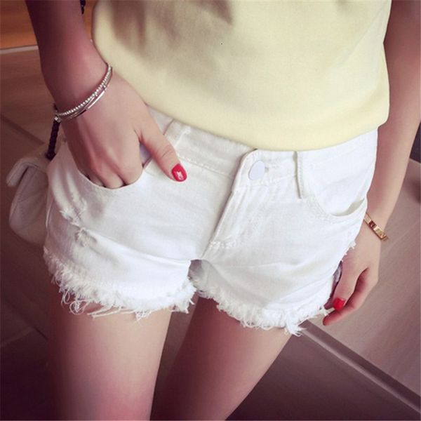 women's shorts denim summer new korean loose and thin large cotton wide leg pants with rough edge, White;black
women's shorts denim summer new korean loose and thin large cotton wide leg pants with rough edge, White;black