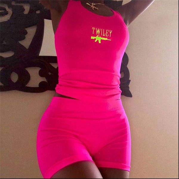 newdiscvry letter embroidery 2 womens tracksuits piece set casual neon color summer streetwear crop and shorts sets fashion, Gray
newdiscvry letter embroidery 2 womens tracksuits piece set casual neon color summer streetwear crop and shorts sets fashion, Gray