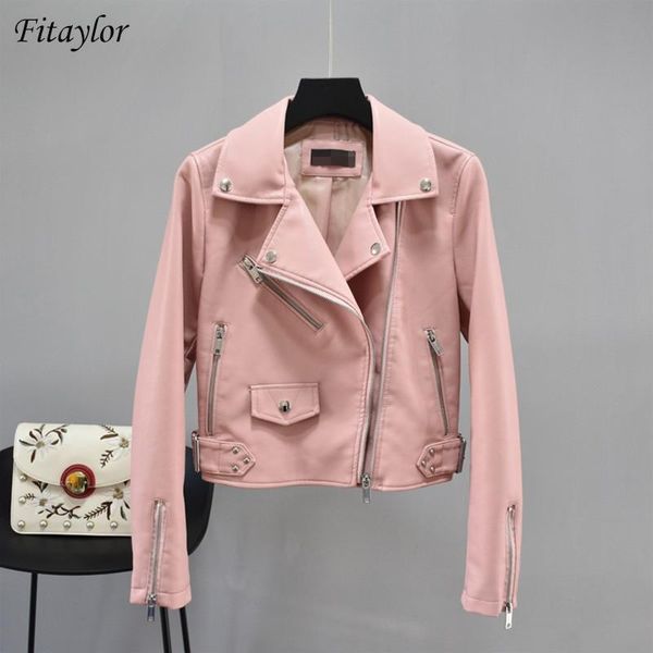 women's leather & faux fitaylor autumn women streetwear rivet pu jacket casual female slim turn down collar biker black short coat
women's leather & faux fitaylor autumn women streetwear rivet pu jacket casual female slim turn down collar biker black short coat