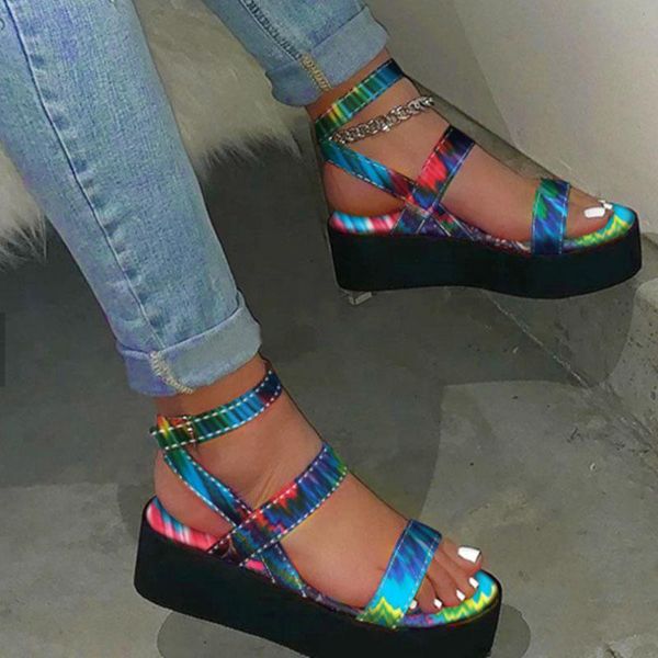 women platform sandals shoes woman ladies spring/summer female chunky heels pu leather outdoor beach slipper, Black
women platform sandals shoes woman ladies spring/summer female chunky heels pu leather outdoor beach slipper, Black