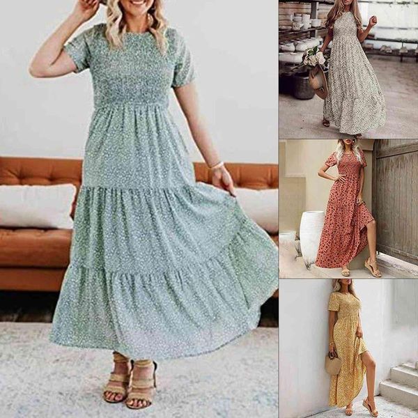 casual dresses bohemian print dress women's short sleeve o-neck boho mixi vintage floral vacation loose sundress ladies vestidos, Black;gray
casual dresses bohemian print dress women's short sleeve o-neck boho mixi vintage floral vacation loose sundress ladies vestidos, Black;gray