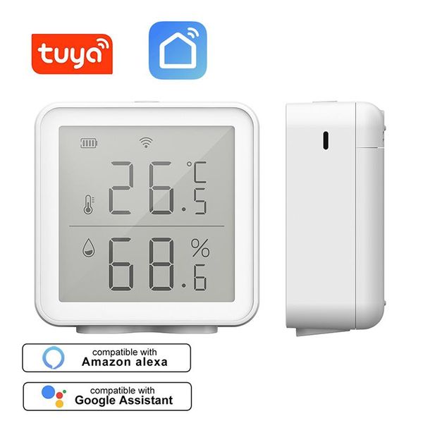 smart home control tuya thermometer wirless wifi wireless household temperature detector indoor low energy consumption humidity sensor
smart home control tuya thermometer wirless wifi wireless household temperature detector indoor low energy consumption humidity sensor