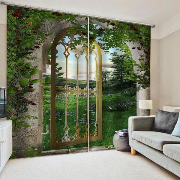 curtain & drapes europe garden print bedroom living room windproof thickening blackout curtains green 3d
curtain & drapes europe garden print bedroom living room windproof thickening blackout curtains green 3d