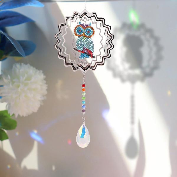 decorative objects & figurines wind chimes animals 3d diy point drill kit crystal hanging pendant decorations rotating spinner wall ornament
decorative objects & figurines wind chimes animals 3d diy point drill kit crystal hanging pendant decorations rotating spinner wall ornament