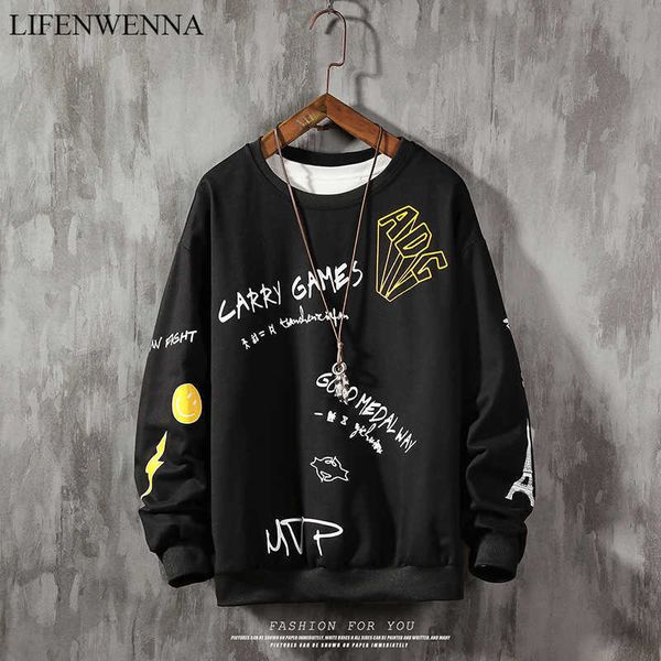 lifenwenna brand men sweatshirt mvp print sportswear plus size sweatshirt male streetwear pullover men hoodies & sweatshirts 5xl 210528, Black
lifenwenna brand men sweatshirt mvp print sportswear plus size sweatshirt male streetwear pullover men hoodies & sweatshirts 5xl 210528, Black