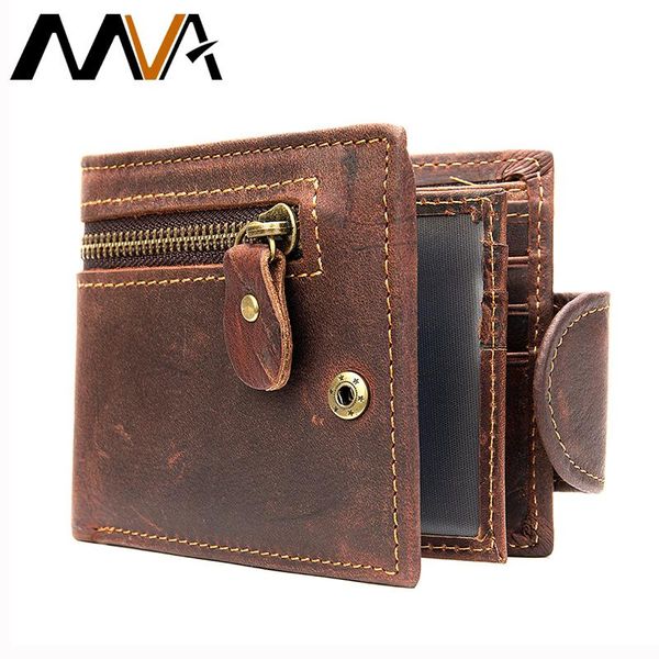 wallets mva men's genuine leather wallet purse for cards small male coin short mens clutch/money purses, Red;black
wallets mva men's genuine leather wallet purse for cards small male coin short mens clutch/money purses, Red;black