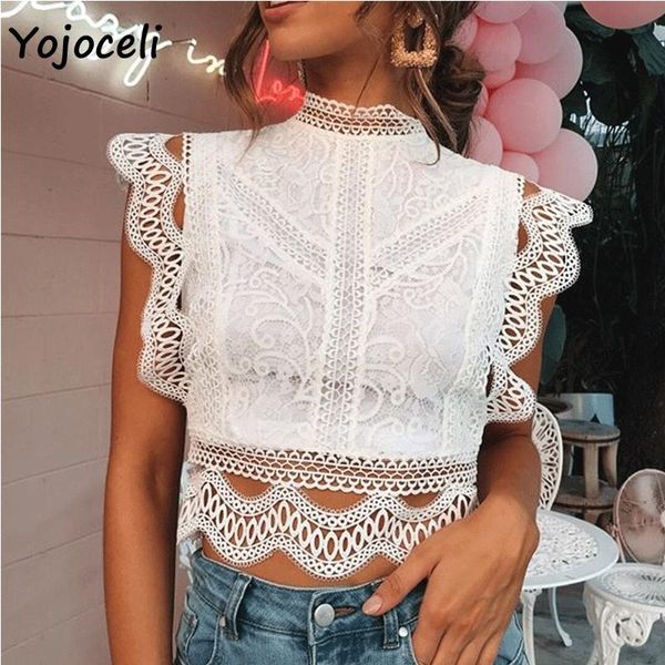 yojoceli party club lace crochet shirt blouses women hollow out casual women's & shirts, White
yojoceli party club lace crochet shirt blouses women hollow out casual women's & shirts, White