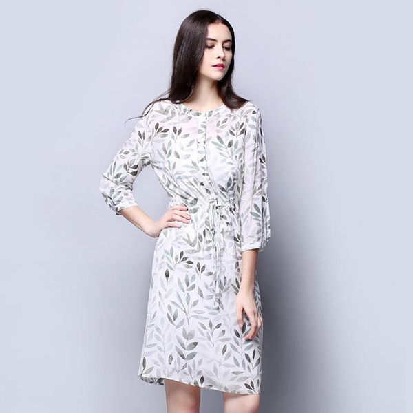casual dresses 100% silk crepe dress light grey and pink versions for option three quarter sleeve women s-xxl, Black;gray
casual dresses 100% silk crepe dress light grey and pink versions for option three quarter sleeve women s-xxl, Black;gray