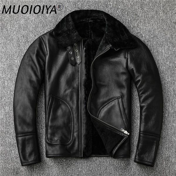 men's leather & faux ,sales 2021 winter sheepskin wool fur coat,shearling jacket,thick warm coat.plus size men casual style, Black
men's leather & faux ,sales 2021 winter sheepskin wool fur coat,shearling jacket,thick warm coat.plus size men casual style, Black
