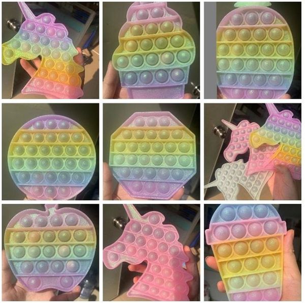 glitter pops bubble sensory toy autism squishy stress reliever toys for kids relief funny pop-it fidget
glitter pops bubble sensory toy autism squishy stress reliever toys for kids relief funny pop-it fidget