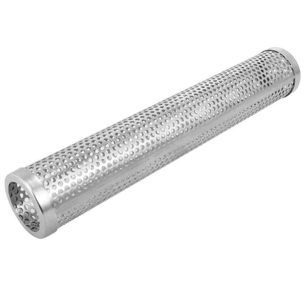 tools & accessories 1pc 12-inch round smoke box net storage case stainless steel barbecue smoker food wood chips charcoal for outdoor (silve
tools & accessories 1pc 12-inch round smoke box net storage case stainless steel barbecue smoker food wood chips charcoal for outdoor (silve