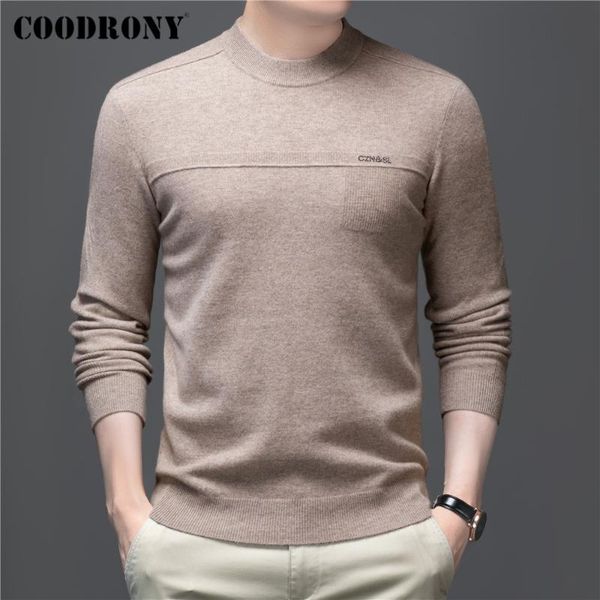men's sweaters coodrony brand autumn winter thick warm sweater 100% pure merino wool pullover men clothing knitwear c31, White;black
men's sweaters coodrony brand autumn winter thick warm sweater 100% pure merino wool pullover men clothing knitwear c31, White;black