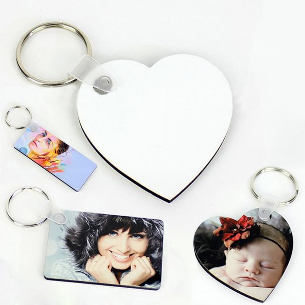 Keychain Sublimation Blank Personality Keychains Party Favor Ornament MDF Coated Board Double-sided Heat Transfer Keychaines Transfers in stock
Keychain Sublimation Blank Personality Keychains Party Favor Ornament MDF Coated Board Double-sided Heat Transfer Keychaines Transfers in stock