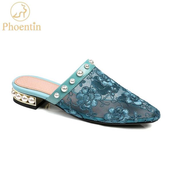 phoentin blue outdoor women slippers summer embroider flower lace slipper shoes female 2021 fashion string bead lady ft425, Black
phoentin blue outdoor women slippers summer embroider flower lace slipper shoes female 2021 fashion string bead lady ft425, Black