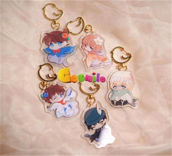 keychains cosmile anime detective conan kudou shinichi kaitou kiddo miyano shiho acrylic keychain keyring strap limited cosplay gift, Silver
keychains cosmile anime detective conan kudou shinichi kaitou kiddo miyano shiho acrylic keychain keyring strap limited cosplay gift, Silver