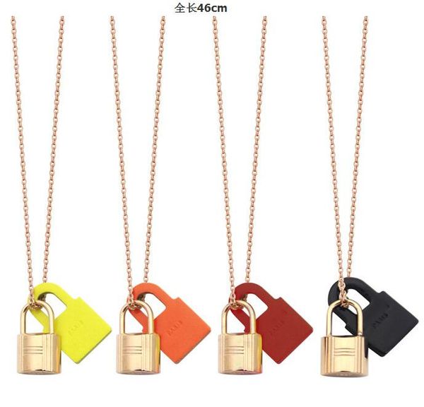 ouis avuit ton pendant necklaces designer with the original box letter hanging black red orange yellow leather double lock neck necklace, Silver
ouis avuit ton pendant necklaces designer with the original box letter hanging black red orange yellow leather double lock neck necklace, Silver