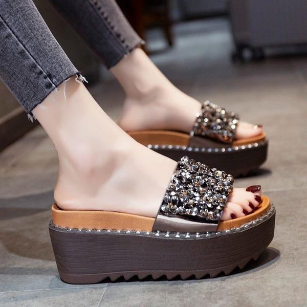shoes woman 2021 low house slippers platform luxury slides heeled mules rubber flip flops pantofle designer high hawaiian ro, Black
shoes woman 2021 low house slippers platform luxury slides heeled mules rubber flip flops pantofle designer high hawaiian ro, Black