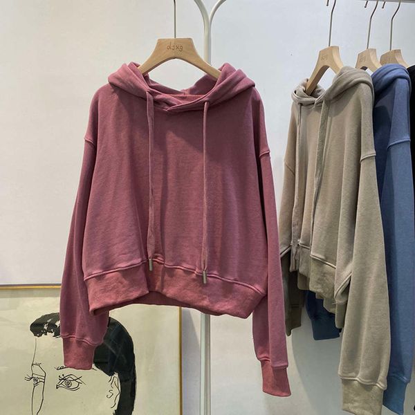 women's hoodies & sweatshirts hoodie salt velvet thickened sweater autumn winter korean ins fashion solid color versatile short hooded, Black
women's hoodies & sweatshirts hoodie salt velvet thickened sweater autumn winter korean ins fashion solid color versatile short hooded, Black