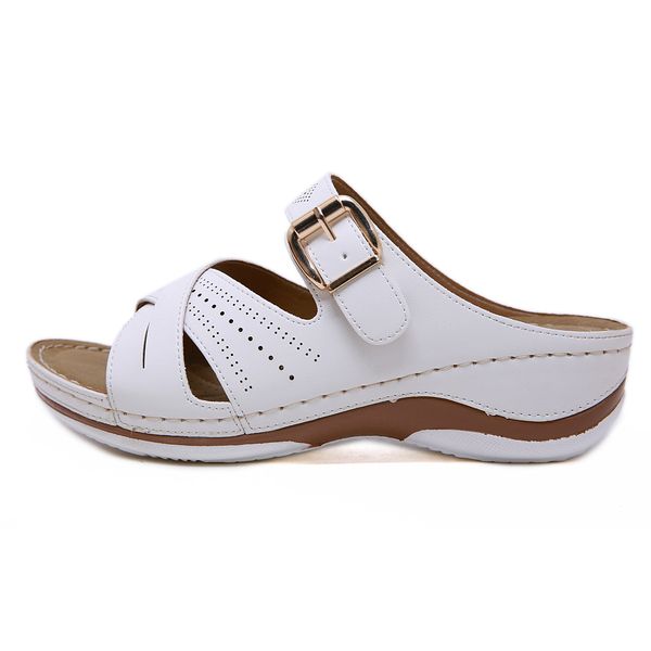 Women Sandals Orthopedic Slippers Open Toe Summer Shoes Vintage Low Heels Female Platform Shoes Corrector Sponge Walking Sandals, Red
Women Sandals Orthopedic Slippers Open Toe Summer Shoes Vintage Low Heels Female Platform Shoes Corrector Sponge Walking Sandals, Red