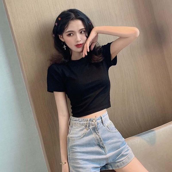 men's t-shirts c2950-2021 summer korean short bottoming shirt net red slim slimming solid color short-sleeved t-shirt female, White;black
men's t-shirts c2950-2021 summer korean short bottoming shirt net red slim slimming solid color short-sleeved t-shirt female, White;black