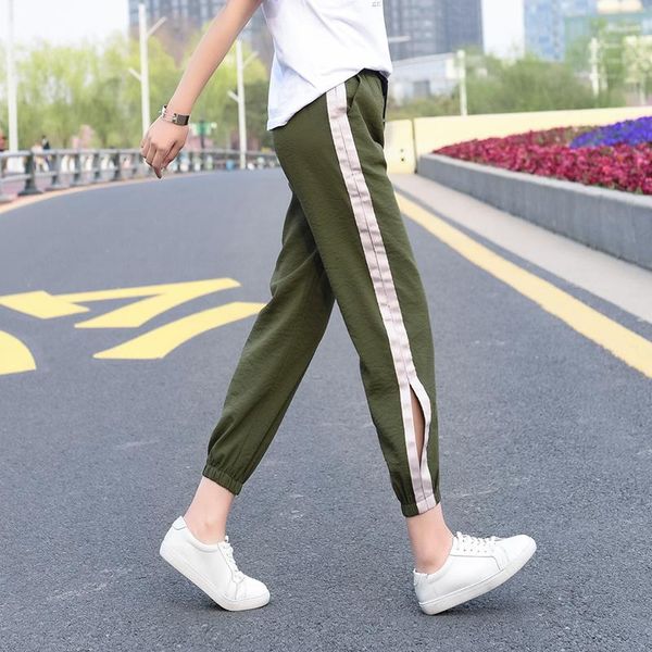 women's pants & capris make summer ins super silk cotton and linen trousers female ice fire haroun nine points loose cargo, Black;white
women's pants & capris make summer ins super silk cotton and linen trousers female ice fire haroun nine points loose cargo, Black;white