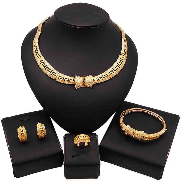 jewelry sets yulaili wholesale price nigerian for women charm choker necklace bracelet earrings ring copper alloy, Black
jewelry sets yulaili wholesale price nigerian for women charm choker necklace bracelet earrings ring copper alloy, Black