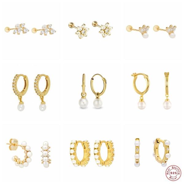 stud korean pearl earring s925 sterling silver earrings for women anniversary wedding gift piercing pendientes plata 925 jewerly, Golden;silver
stud korean pearl earring s925 sterling silver earrings for women anniversary wedding gift piercing pendientes plata 925 jewerly, Golden;silver