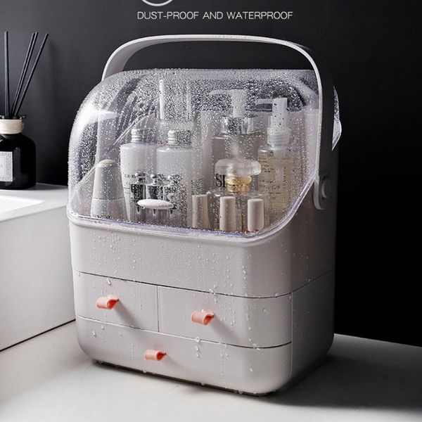 fashion makeup organizer large capacity waterproof and dustproof bathroom cosmetic storage box deskbeauty drawer boxes & bins
fashion makeup organizer large capacity waterproof and dustproof bathroom cosmetic storage box deskbeauty drawer boxes & bins